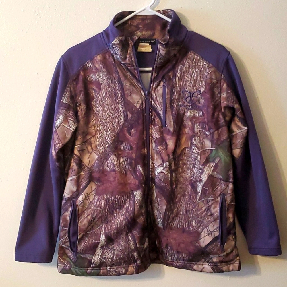 TrueTimber zip-up jacket. Climawarm. Camo.